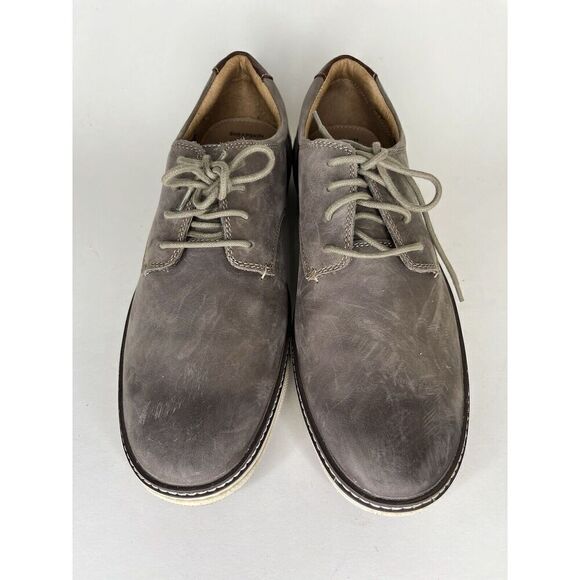 johnston and murphy mens shoes Lace Up Size 12M Brown Leather main image 12